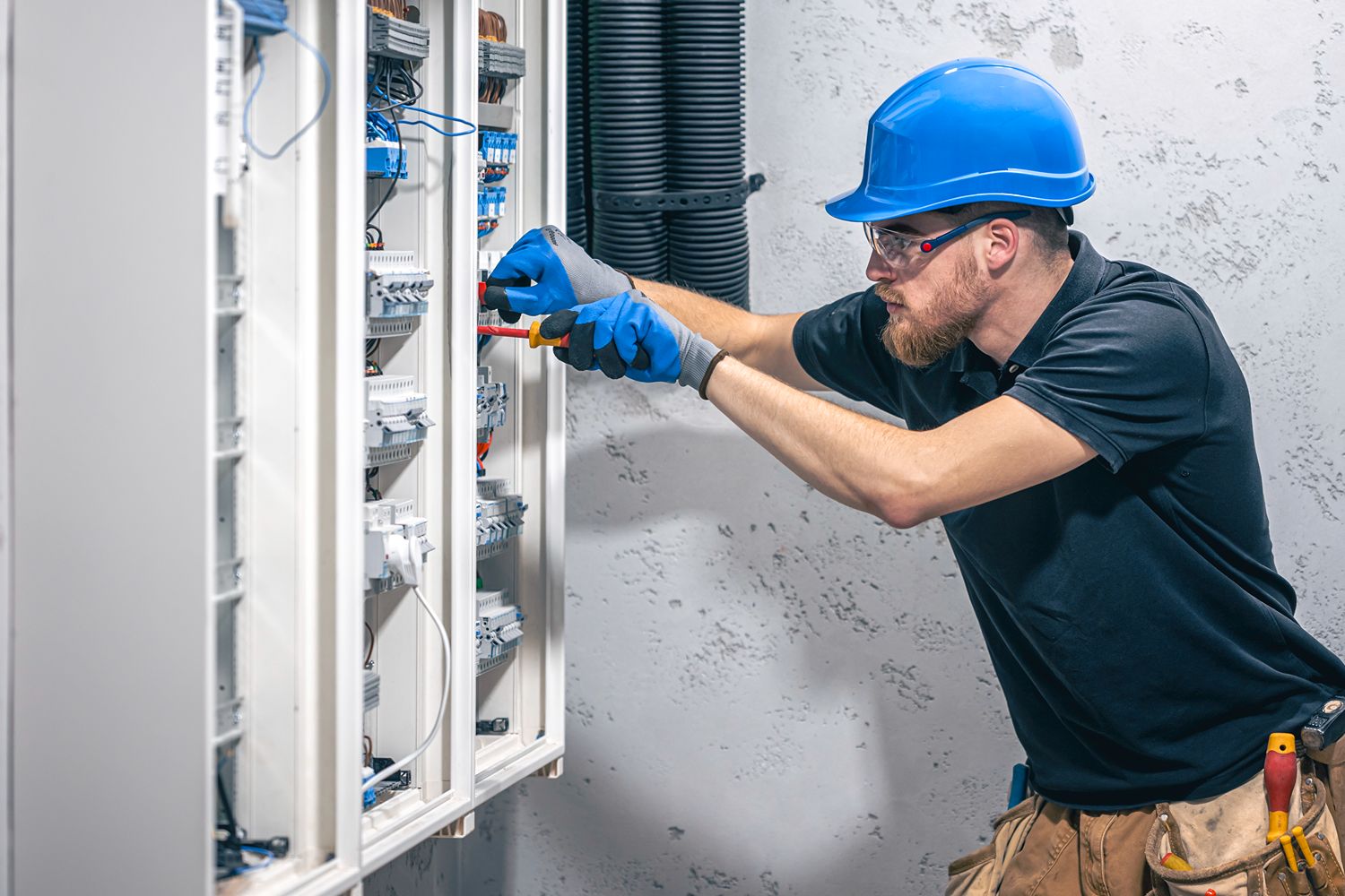 Commercial Electrical Repair in Tulsa, OK with neat workmanship