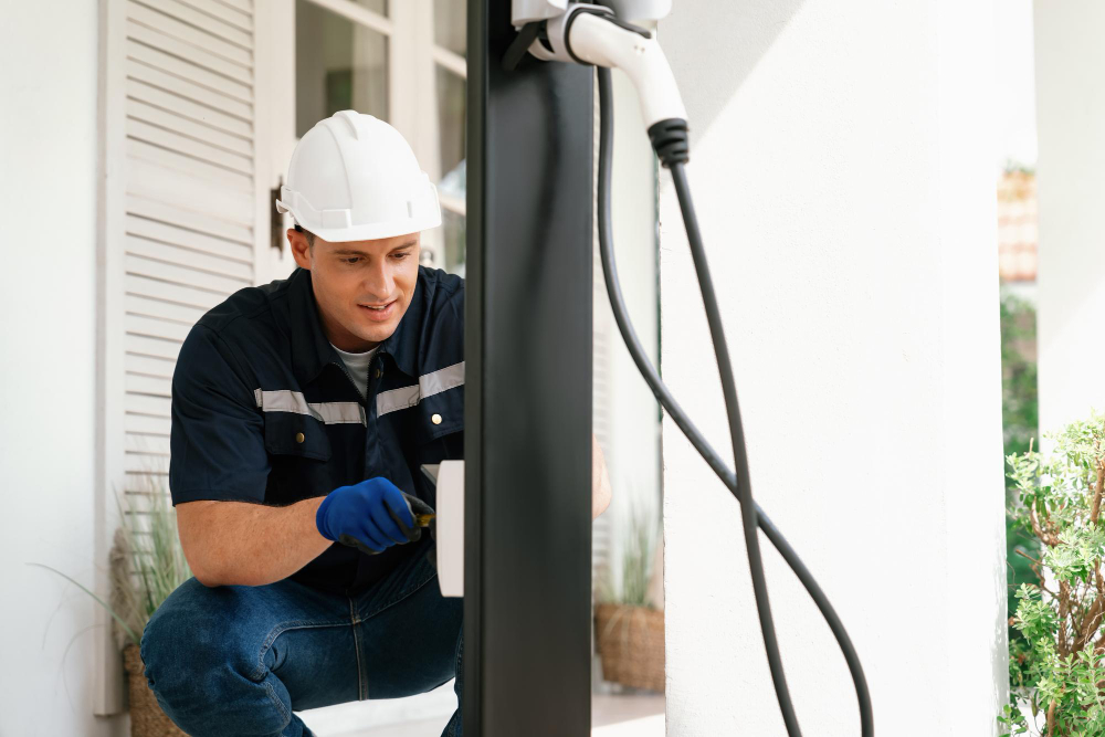 Commercial Generator Installation in Tulsa, OK with neat workmanship